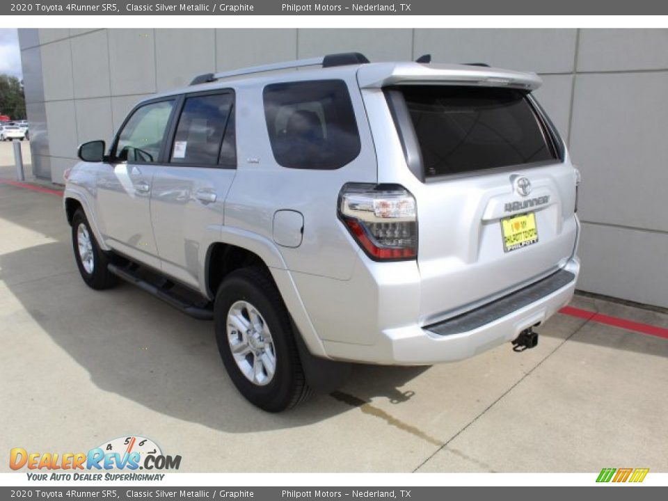 2020 Toyota 4Runner SR5 Classic Silver Metallic / Graphite Photo #6