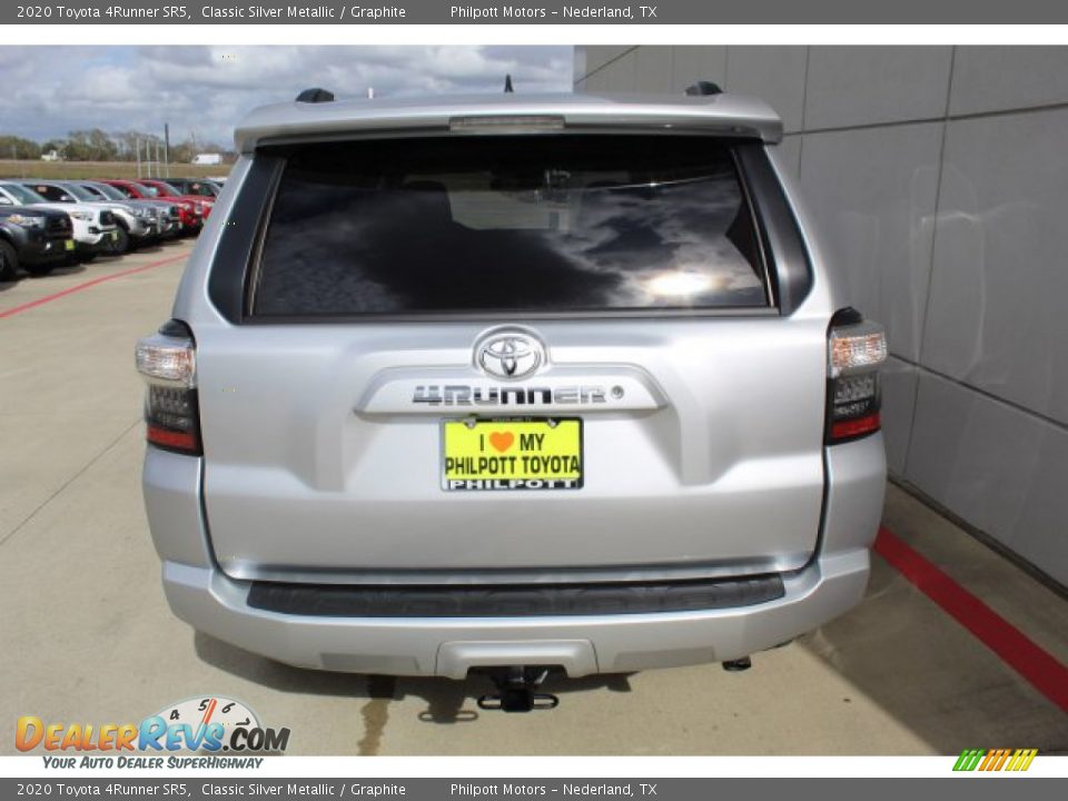2020 Toyota 4Runner SR5 Classic Silver Metallic / Graphite Photo #7