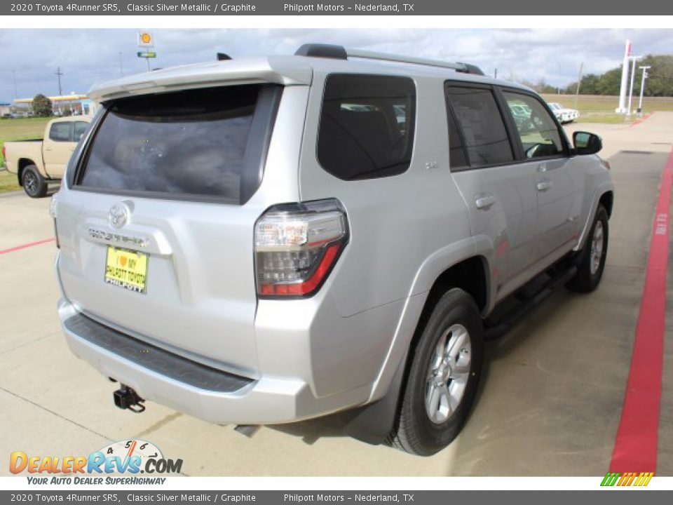 2020 Toyota 4Runner SR5 Classic Silver Metallic / Graphite Photo #8