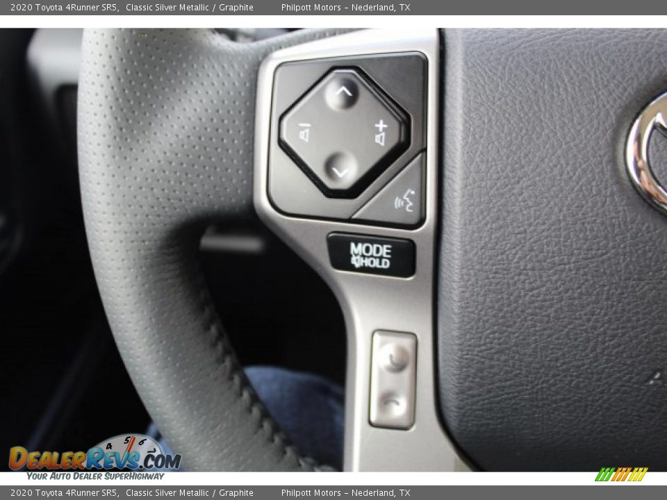 2020 Toyota 4Runner SR5 Classic Silver Metallic / Graphite Photo #11