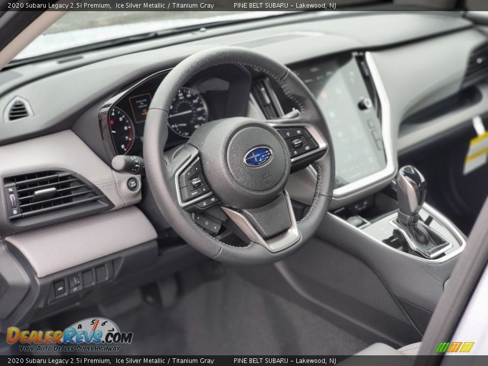 2020 Subaru Legacy 2.5i Premium Ice Silver Metallic / Titanium Gray Photo #7