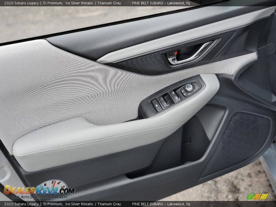 2020 Subaru Legacy 2.5i Premium Ice Silver Metallic / Titanium Gray Photo #8