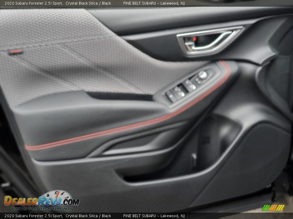 2020 Subaru Forester 2.5i Sport Crystal Black Silica / Black Photo #8
