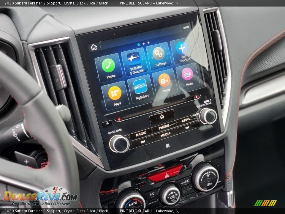 2020 Subaru Forester 2.5i Sport Crystal Black Silica / Black Photo #10