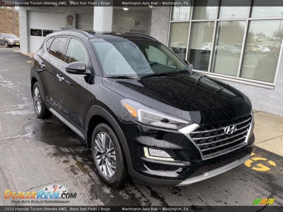 2020 Hyundai Tucson Ultimate AWD Black Noir Pearl / Beige Photo #1