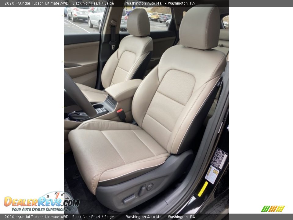 Front Seat of 2020 Hyundai Tucson Ultimate AWD Photo #14