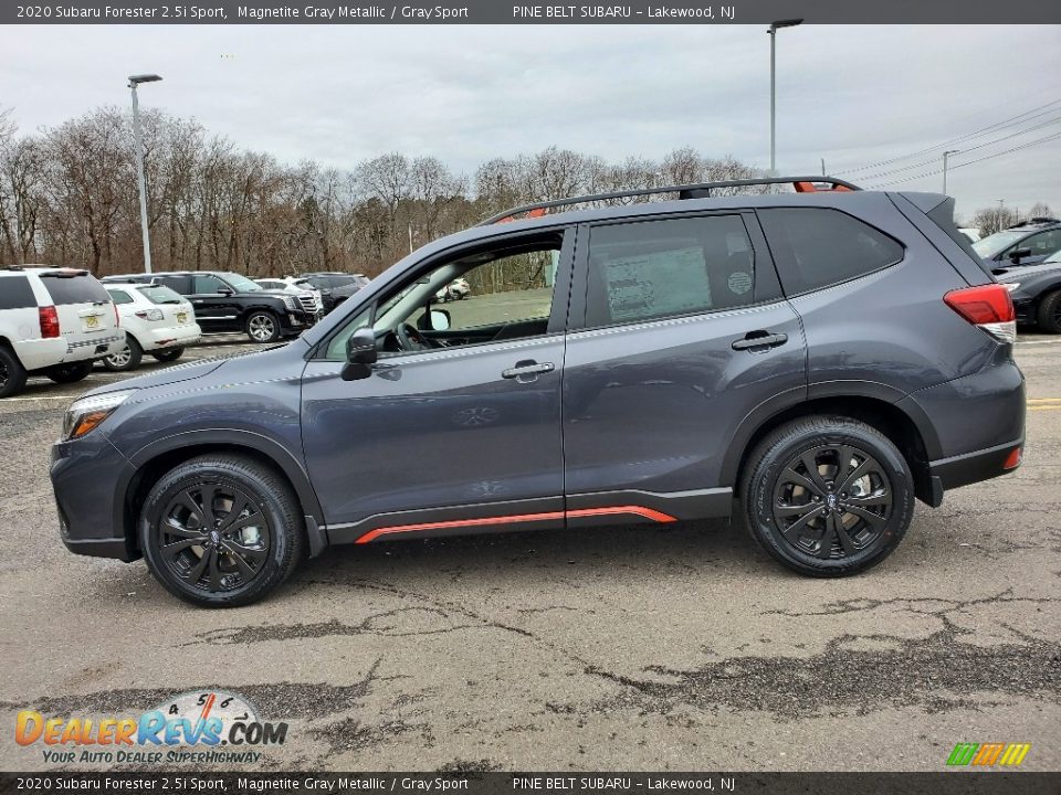 2020 Subaru Forester 2.5i Sport Magnetite Gray Metallic / Gray Sport Photo #3