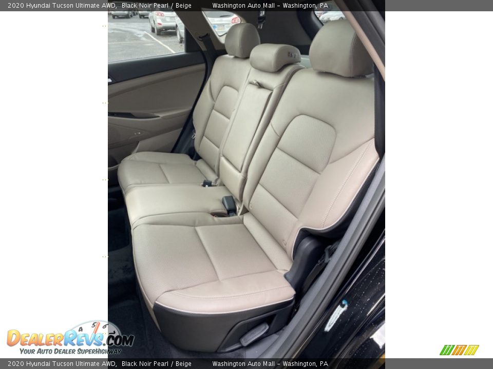 Rear Seat of 2020 Hyundai Tucson Ultimate AWD Photo #19