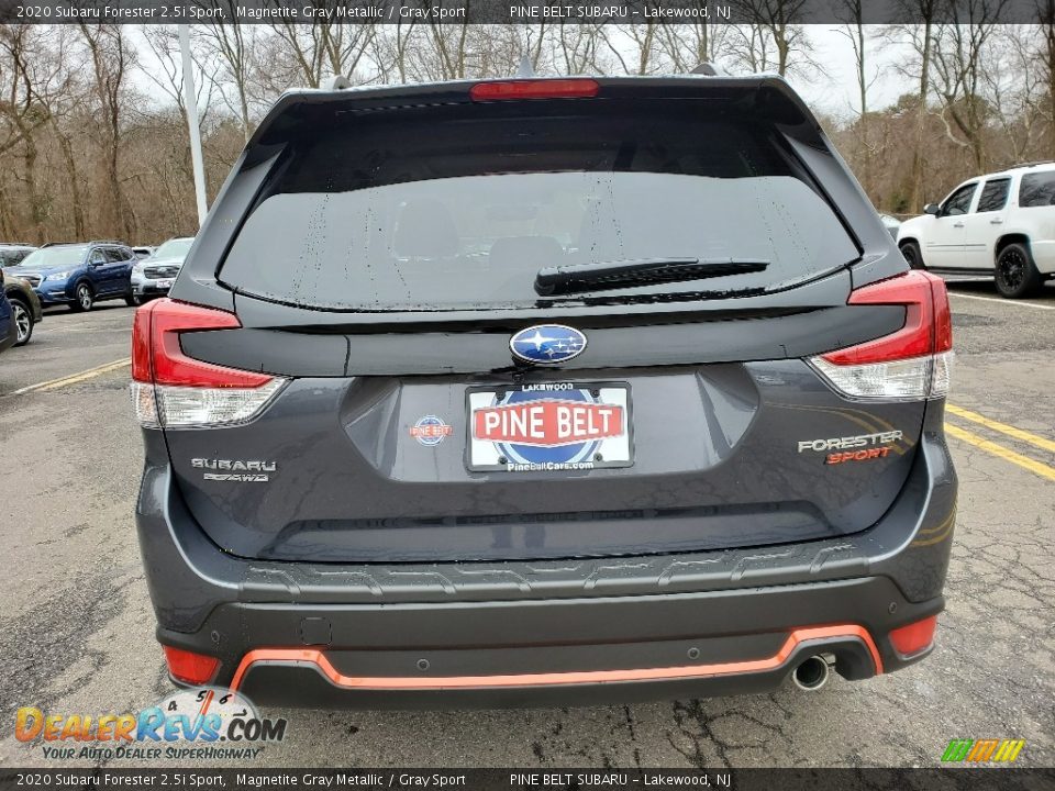 2020 Subaru Forester 2.5i Sport Magnetite Gray Metallic / Gray Sport Photo #5