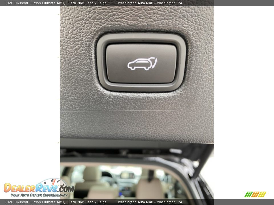 2020 Hyundai Tucson Ultimate AWD Black Noir Pearl / Beige Photo #23