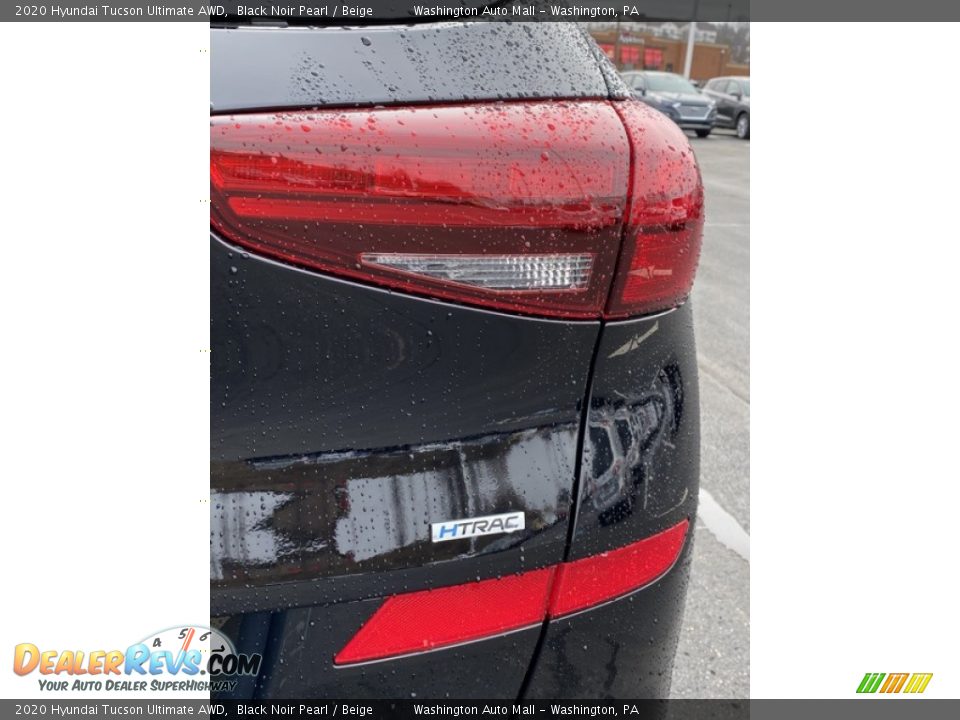 2020 Hyundai Tucson Ultimate AWD Black Noir Pearl / Beige Photo #24
