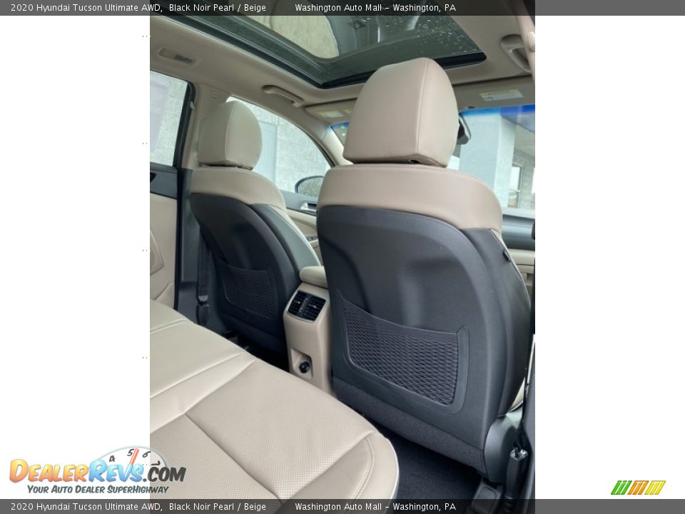 2020 Hyundai Tucson Ultimate AWD Black Noir Pearl / Beige Photo #25