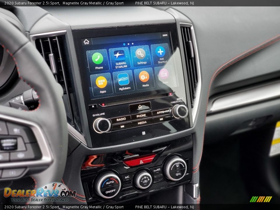 2020 Subaru Forester 2.5i Sport Magnetite Gray Metallic / Gray Sport Photo #10