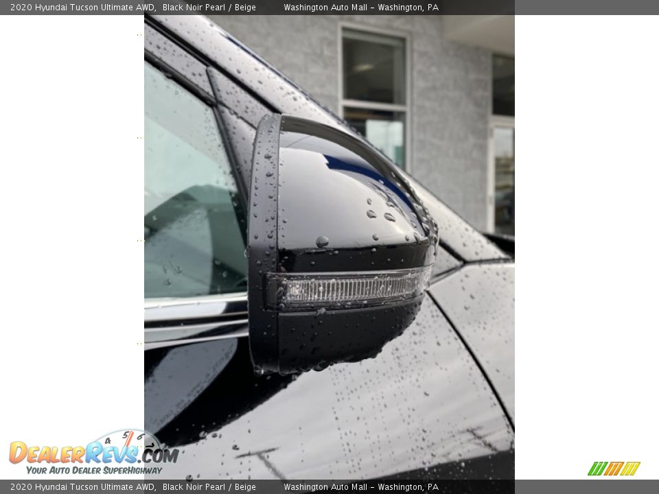 2020 Hyundai Tucson Ultimate AWD Black Noir Pearl / Beige Photo #28