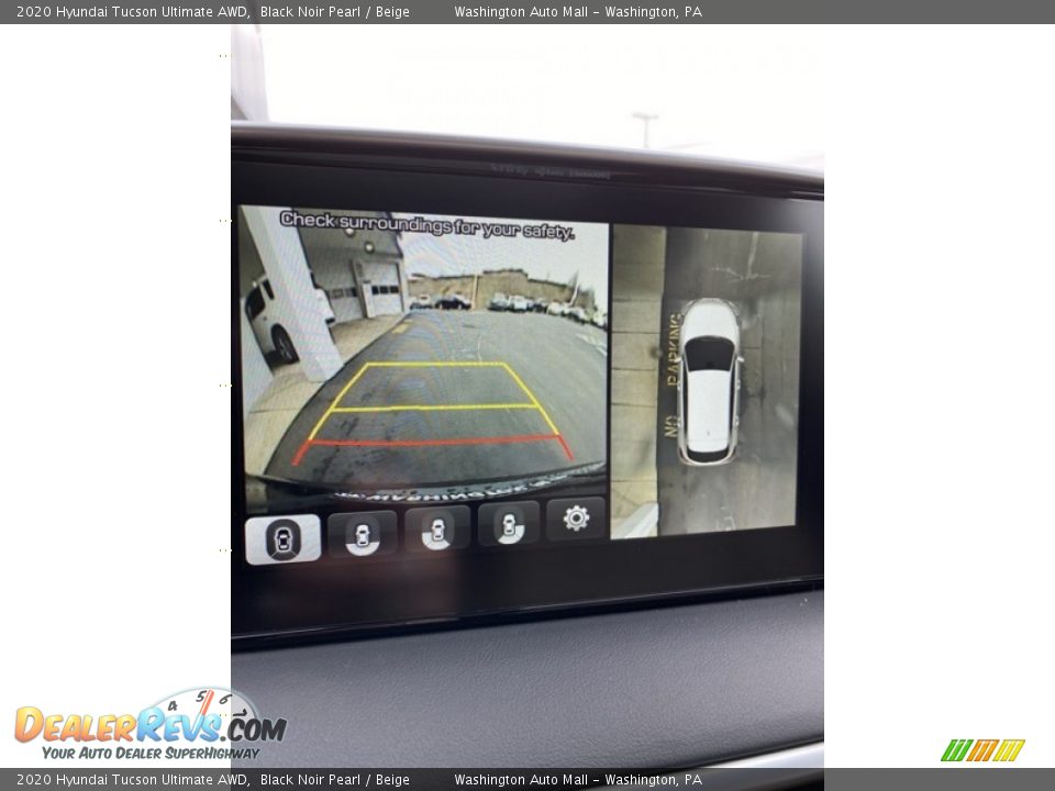 2020 Hyundai Tucson Ultimate AWD Black Noir Pearl / Beige Photo #32