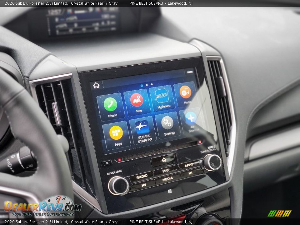 2020 Subaru Forester 2.5i Limited Crystal White Pearl / Gray Photo #10