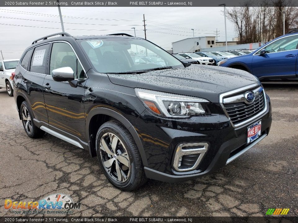 2020 Subaru Forester 2.5i Touring Crystal Black Silica / Black Photo #1