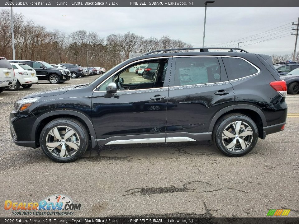 Crystal Black Silica 2020 Subaru Forester 2.5i Touring Photo #3