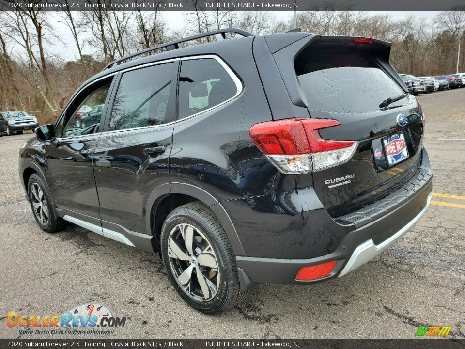 2020 Subaru Forester 2.5i Touring Crystal Black Silica / Black Photo #4
