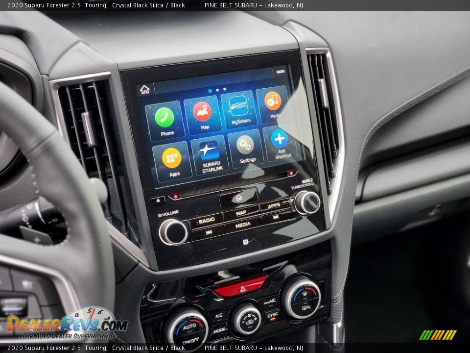 2020 Subaru Forester 2.5i Touring Crystal Black Silica / Black Photo #10