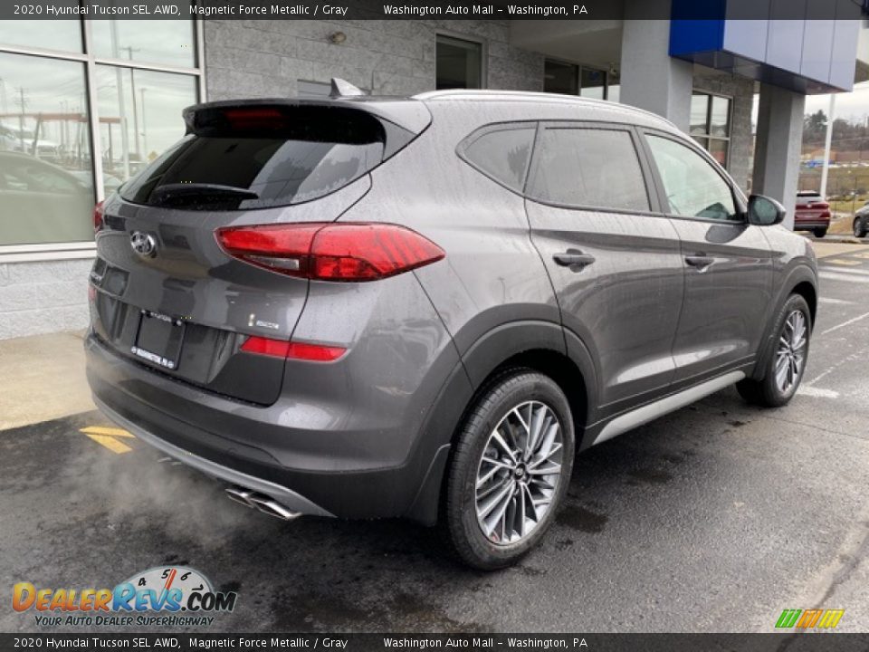 2020 Hyundai Tucson SEL AWD Magnetic Force Metallic / Gray Photo #3