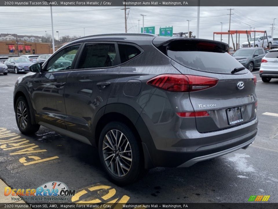 2020 Hyundai Tucson SEL AWD Magnetic Force Metallic / Gray Photo #5