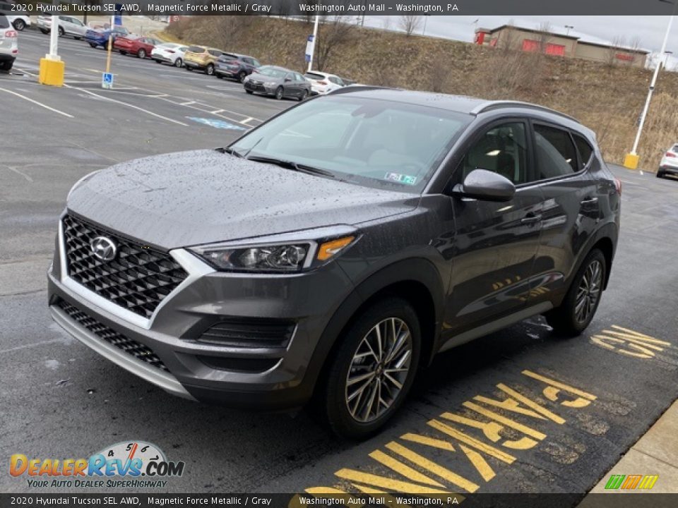 2020 Hyundai Tucson SEL AWD Magnetic Force Metallic / Gray Photo #6