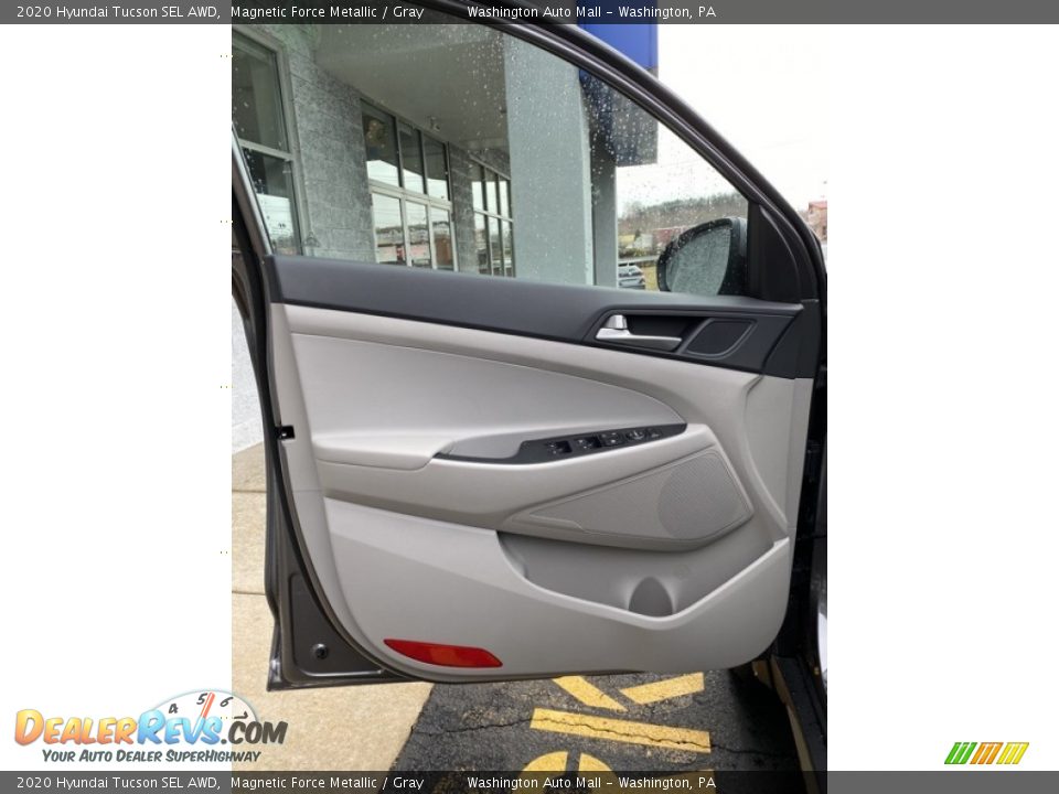 2020 Hyundai Tucson SEL AWD Magnetic Force Metallic / Gray Photo #10