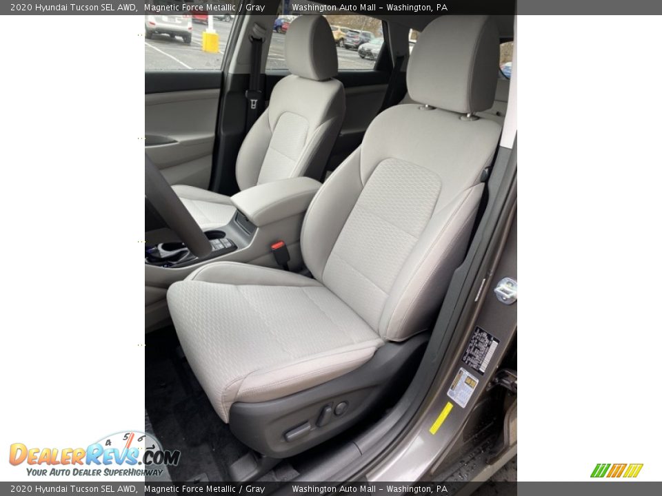 2020 Hyundai Tucson SEL AWD Magnetic Force Metallic / Gray Photo #14