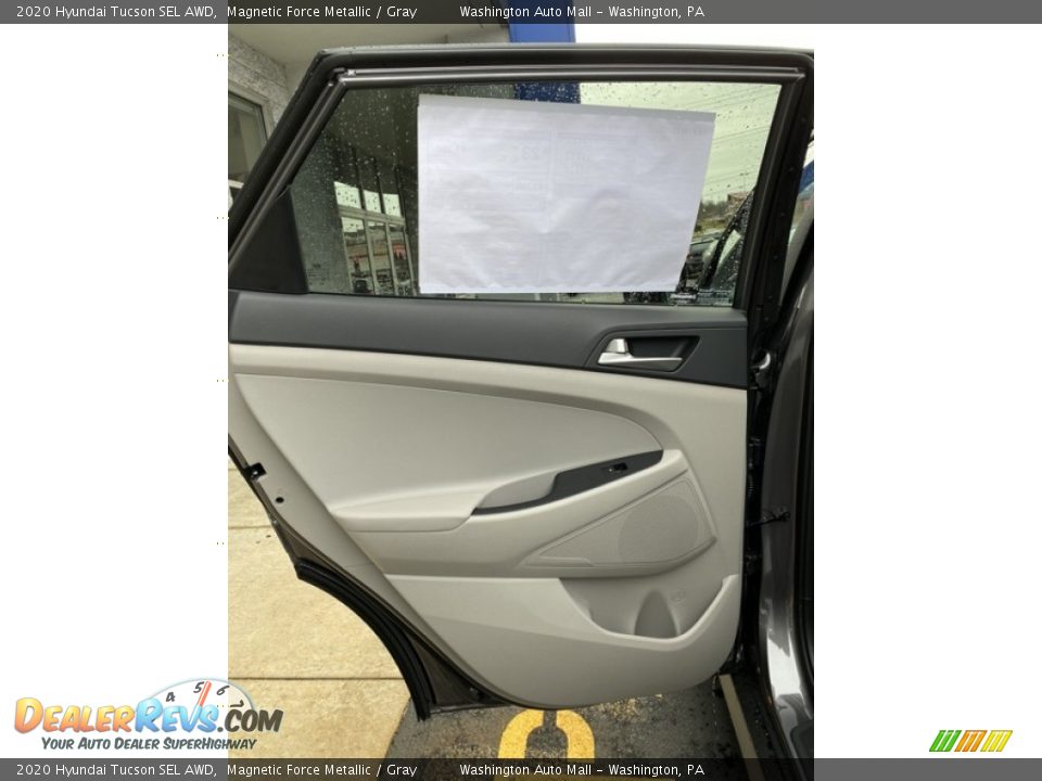 2020 Hyundai Tucson SEL AWD Magnetic Force Metallic / Gray Photo #16