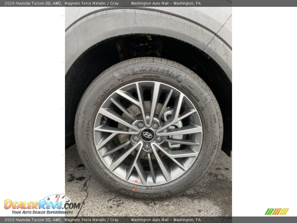 2020 Hyundai Tucson SEL AWD Magnetic Force Metallic / Gray Photo #26