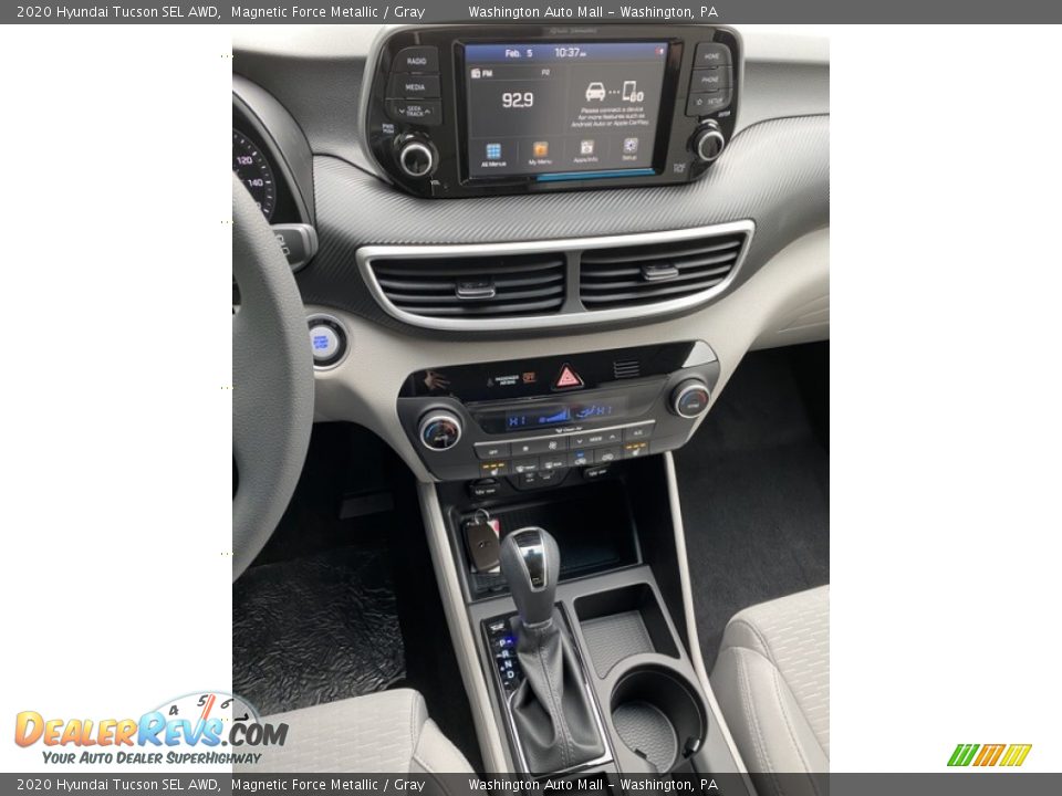 2020 Hyundai Tucson SEL AWD Magnetic Force Metallic / Gray Photo #28