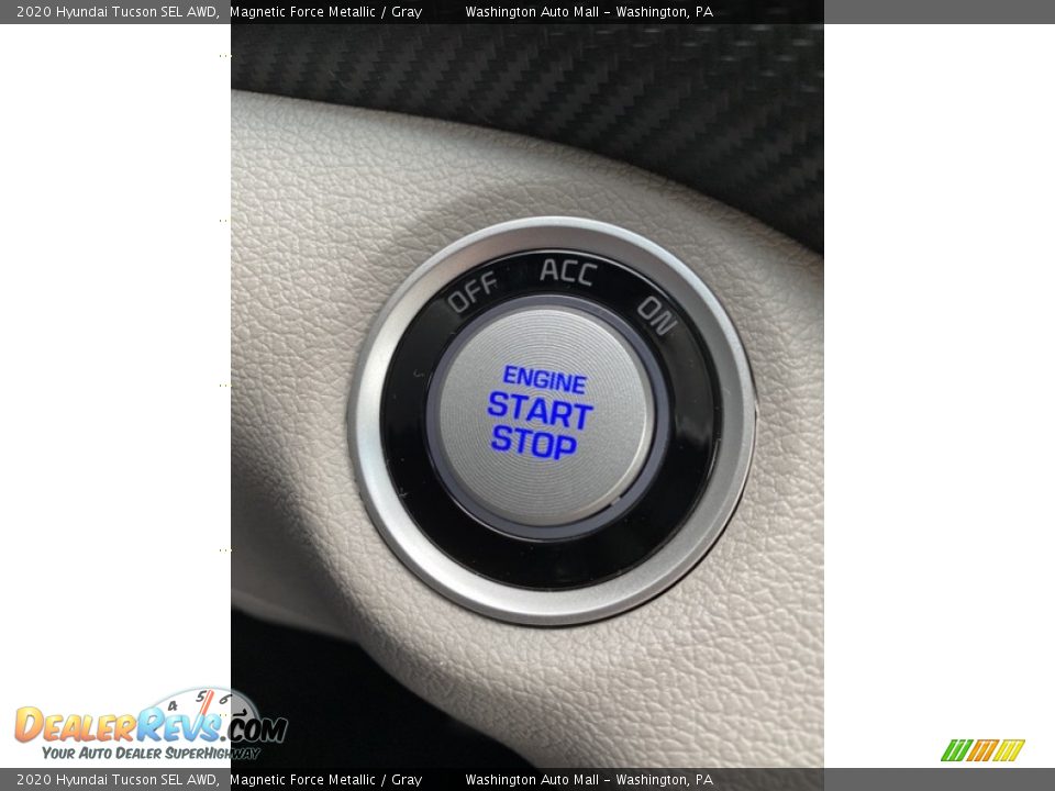 2020 Hyundai Tucson SEL AWD Magnetic Force Metallic / Gray Photo #33