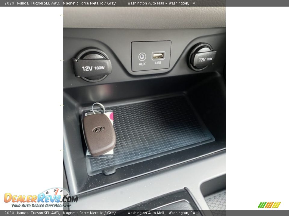 2020 Hyundai Tucson SEL AWD Magnetic Force Metallic / Gray Photo #35