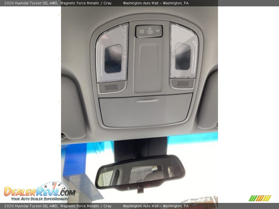 2020 Hyundai Tucson SEL AWD Magnetic Force Metallic / Gray Photo #36