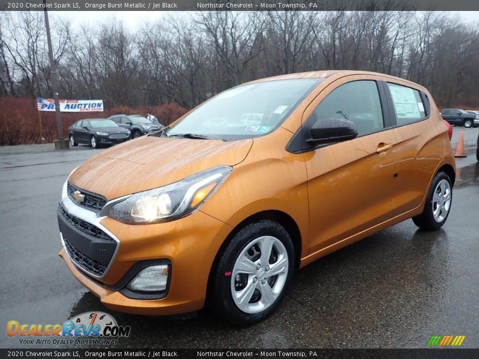 2020 Chevrolet Spark LS Orange Burst Metallic / Jet Black Photo #2