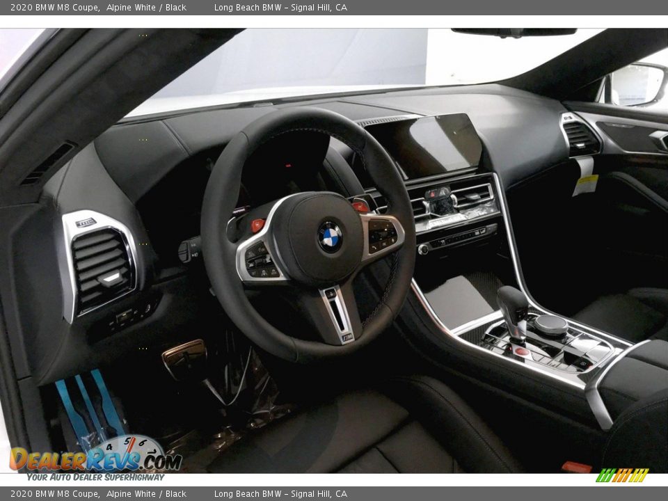 2020 BMW M8 Coupe Alpine White / Black Photo #4