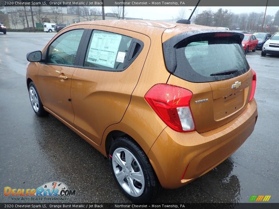 2020 Chevrolet Spark LS Orange Burst Metallic / Jet Black Photo #4
