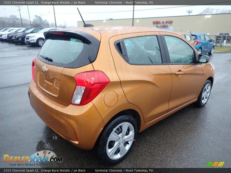 2020 Chevrolet Spark LS Orange Burst Metallic / Jet Black Photo #6