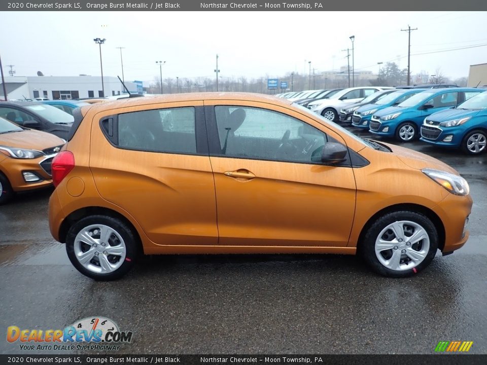 2020 Chevrolet Spark LS Orange Burst Metallic / Jet Black Photo #7