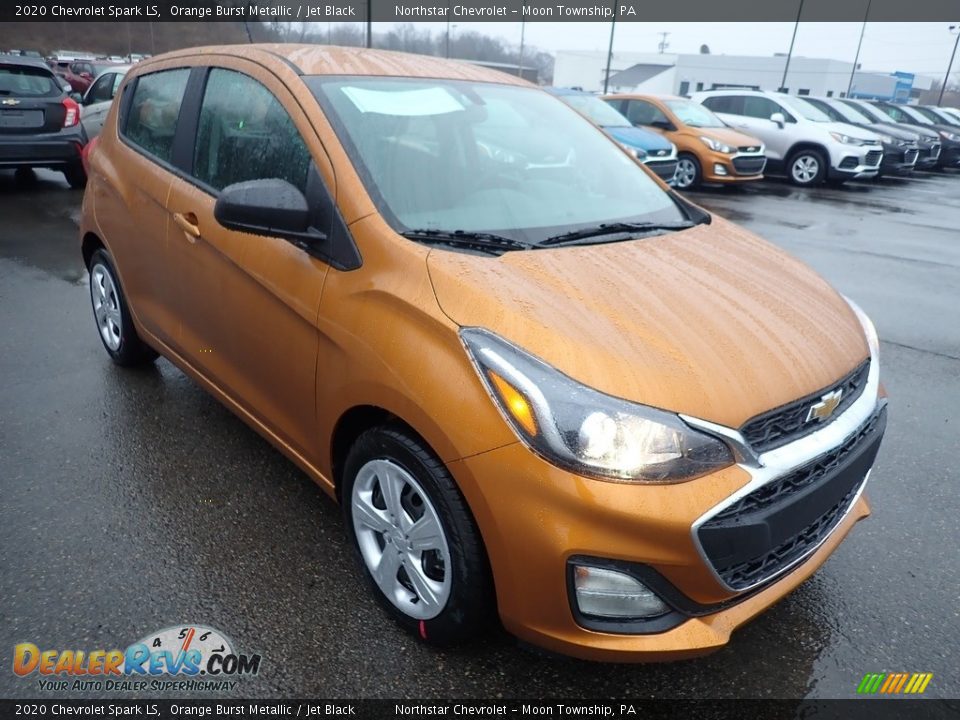 2020 Chevrolet Spark LS Orange Burst Metallic / Jet Black Photo #8