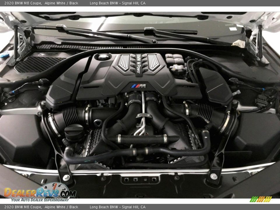 2020 BMW M8 Coupe 4.4 Liter M TwinPower Turbocharged DOHC 32-Valve VVT V8 Engine Photo #8