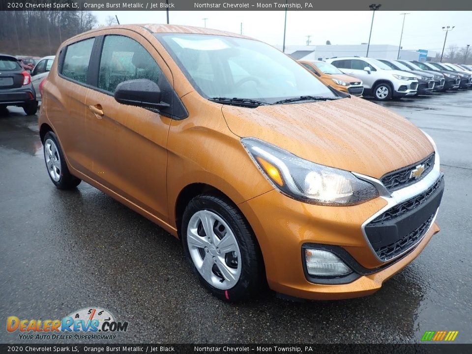 2020 Chevrolet Spark LS Orange Burst Metallic / Jet Black Photo #9