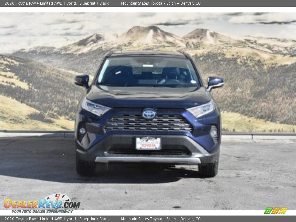 2020 Toyota RAV4 Limited AWD Hybrid Blueprint / Black Photo #2
