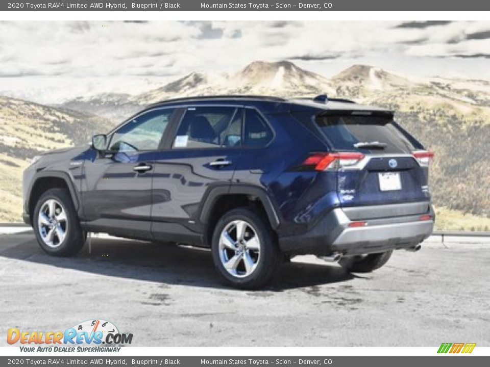 2020 Toyota RAV4 Limited AWD Hybrid Blueprint / Black Photo #3