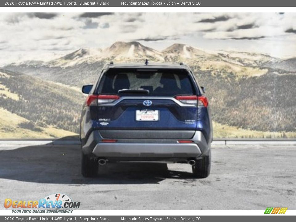 2020 Toyota RAV4 Limited AWD Hybrid Blueprint / Black Photo #4