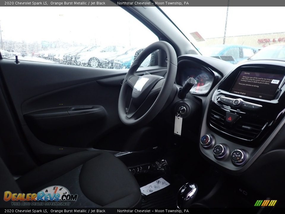 2020 Chevrolet Spark LS Orange Burst Metallic / Jet Black Photo #12