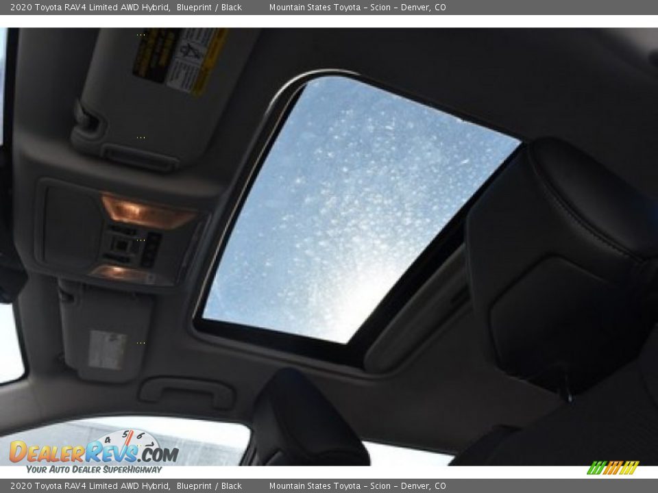 2020 Toyota RAV4 Limited AWD Hybrid Blueprint / Black Photo #8