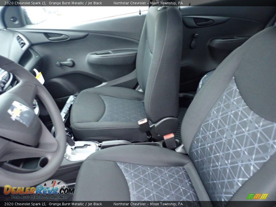 2020 Chevrolet Spark LS Orange Burst Metallic / Jet Black Photo #16