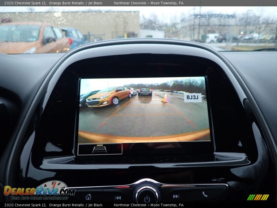 2020 Chevrolet Spark LS Orange Burst Metallic / Jet Black Photo #19